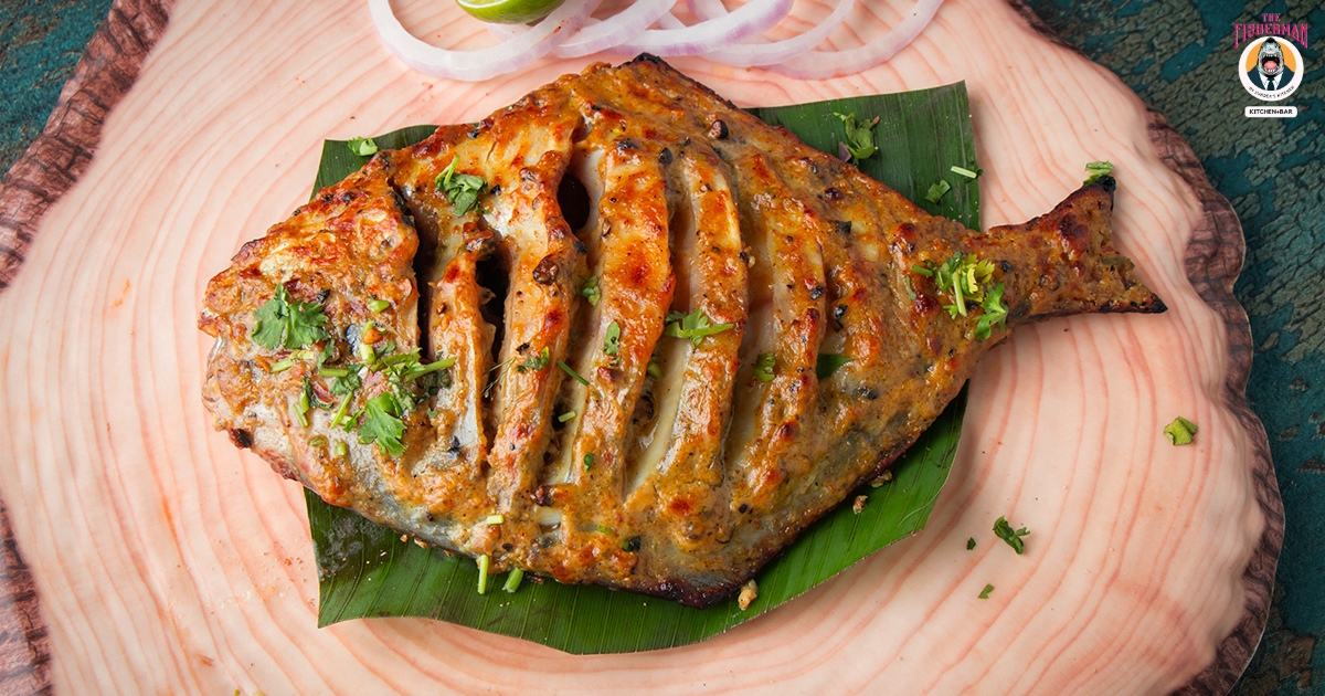 Pomfret Kalimiri Tandoori: A Peppery Twist on Tandoori Delicacies